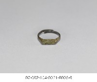 原住民銅指環(有戒臺)藏品圖，第2張