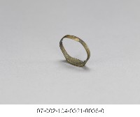 原住民銅指環(有戒臺)藏品圖，第3張