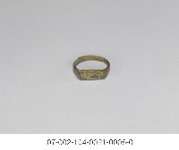 原住民銅指環(有戒臺)藏品圖，第2張