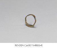 原住民銅指環(有戒臺)藏品圖，第3張