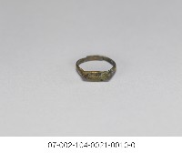 原住民銅指環(有戒臺)藏品圖，第2張