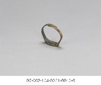 原住民銅指環(有戒臺)藏品圖，第3張