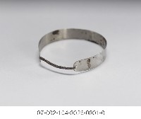 雅美族金屬腕飾藏品圖，第3張