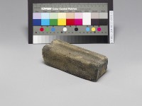 平埔族金屬片製造石模藏品圖，第1張