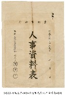 臺北市政府人事資料表藏品圖，第1張