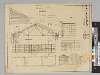 南門工廠阿片倉庫設計原圖藏品圖，第1張