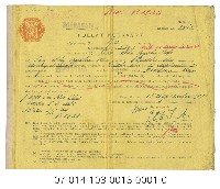 張氏玉鸞登坡字出入東印度屬地護照(證明書)藏品圖，第4張