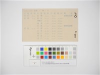 台北市政府腳踏車環島訪問隊行程表及路線略圖（臺北市政府腳踏車環島訪問隊行程表及路線略圖）藏品圖，第1張