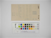 台北市政府腳踏車環島訪問隊行程表及路線略圖（臺北市政府腳踏車環島訪問隊行程表及路線略圖）藏品圖，第1張