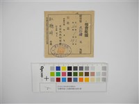 杜聰明個人收據與繳款通知書藏品圖，第1張