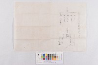 皇太子-安平塩田御巡覽御召艇-佈置圖藏品圖，第1張