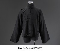 黑色唐裝盤扣上衣藏品圖，第1張