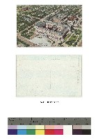 日治時期明信片-（臺北）臺灣總督府附近（飛行機ヨリ）藏品圖，第1張