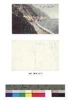 日治時期明信片-（臺灣八景太魯閣峽）タッキリ斷崖道路遠望藏品圖，第1張