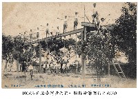 臺灣步兵第一聯隊 (軍隊生活)應用體操階梯弔棒梁木藏品圖，第1張