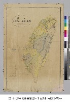 最新臺灣省行政區域圖藏品圖，第1張