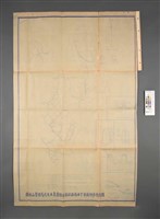 陽明山管理局民生主義實驗示範社區：雨水下水道初步規劃圖藏品圖，第1張