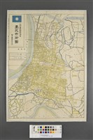 大中華民國臺灣省臺北市街圖藏品圖，第1張