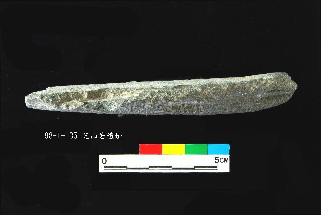 圓山文化打製斧鋤形器藏品圖，第5張
