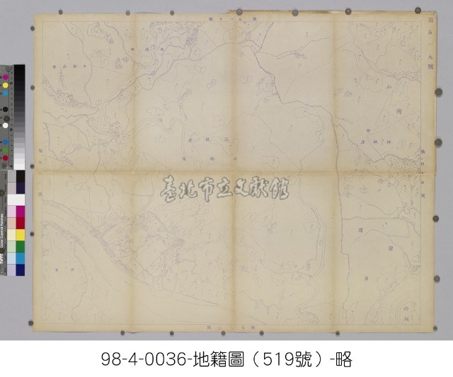 日治時期地籍圖【坪林庄】藏品圖，第2張