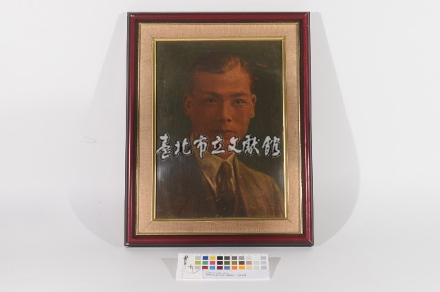 基隆白洋會-邱清江(藥劑師)-肖像油畫(基隆白洋畫會-邱清江-肖像油畫)藏品圖，第1張