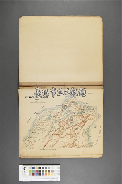 《1884-1885年法國人遠征福爾摩沙》地圖冊藏品圖，第6張