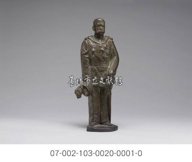 臺灣第一任總督「樺山資紀」立體雕像藏品圖，第2張
