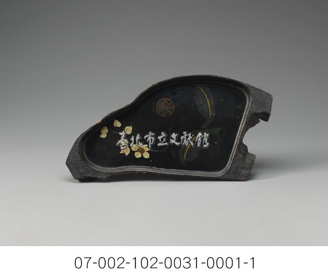 臺灣竹頭蘭花漆茶盤藏品圖，第2張