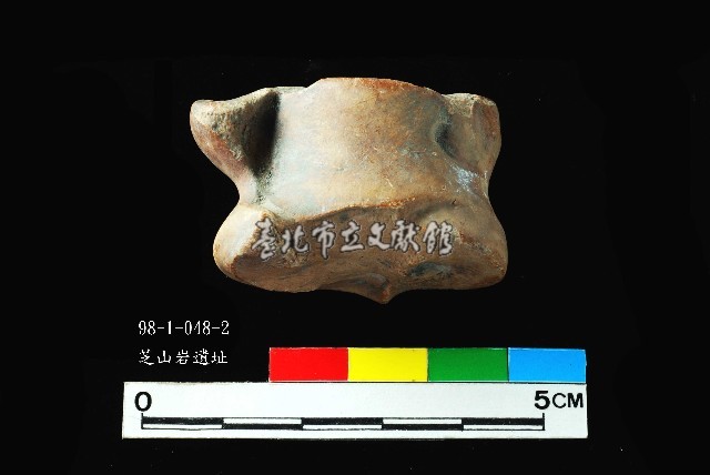 芝山岩文化獸距骨藏品圖，第1張