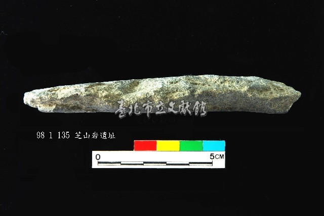 圓山文化打製斧鋤形器藏品圖，第4張