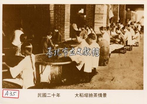 大稻埕撿茶情景藏品圖，第1張