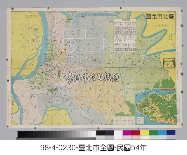 臺北市全圖藏品圖，第1張