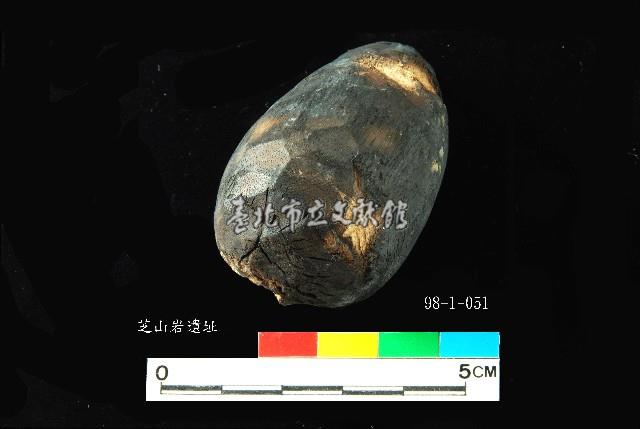 芝山岩文化陀螺形木製品藏品圖，第1張