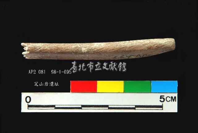 芝山岩文化穿孔骨器藏品圖，第5張