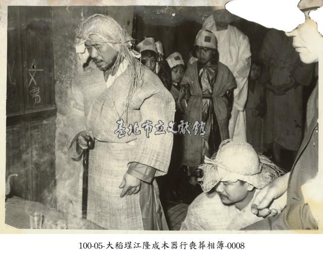 大稻埕江隆成木器行喪葬相簿-0008藏品圖，第1張