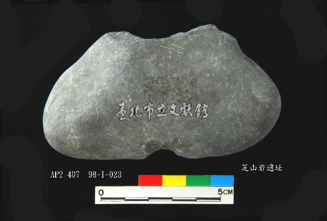 芝山岩文化砝碼型網墜藏品圖，第2張