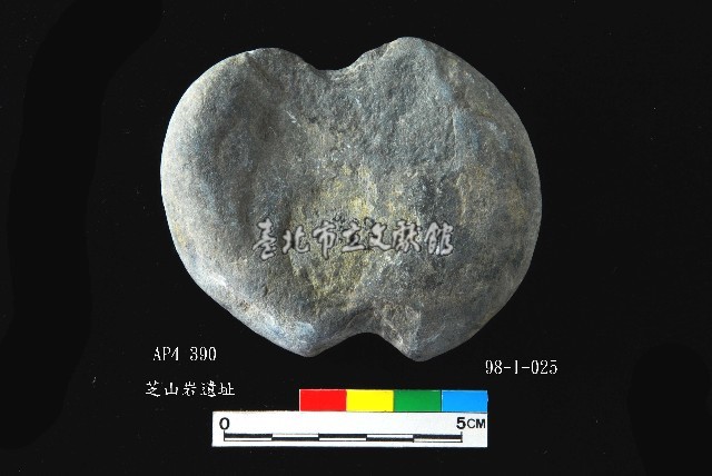 芝山岩文化砝碼型網墜藏品圖，第2張