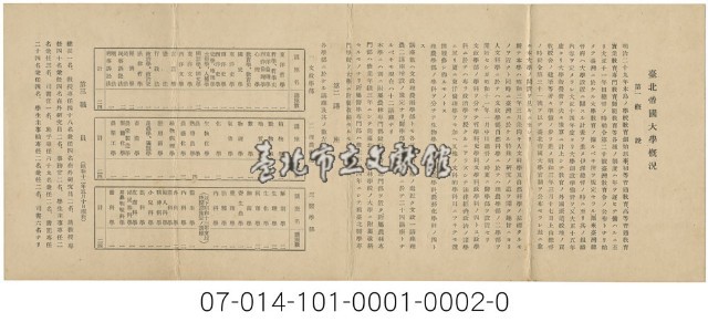 臺北帝國大學概況藏品圖，第2張