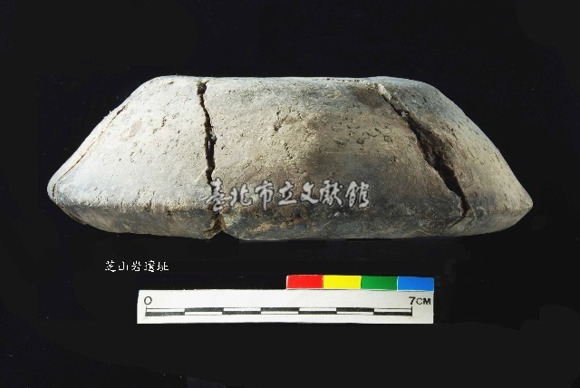 芝山岩文化仰盆柱把陶蓋藏品圖，第6張