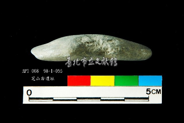 芝山岩文化砝碼型網墜藏品圖，第3張