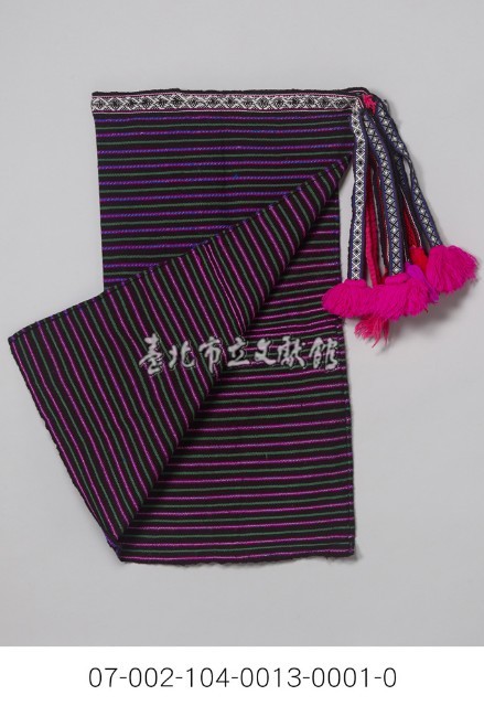 泰雅夾織女裙藏品圖，第4張