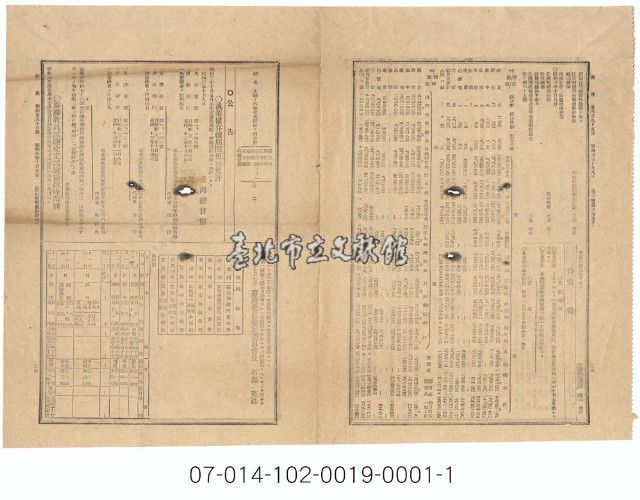 臺灣總督府府報第495號藏品圖，第2張