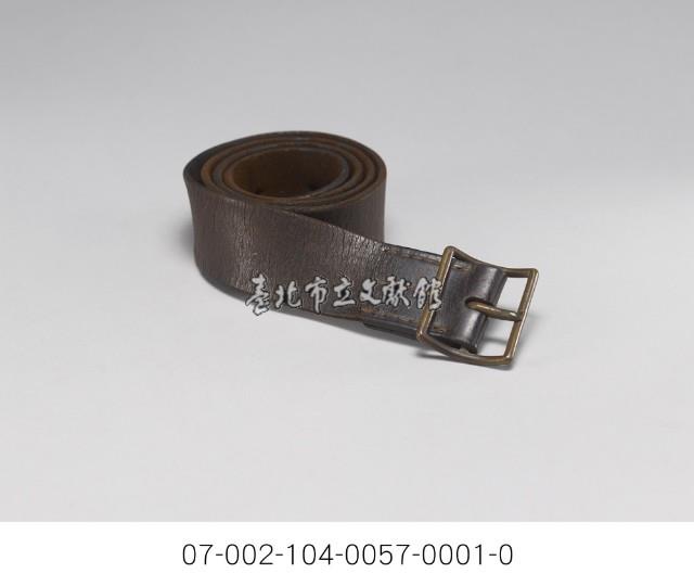 日軍-軍用皮帶藏品圖，第2張