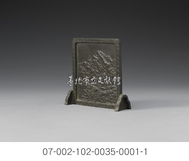 彰化銀行新築紀念小屏風藏品圖，第2張