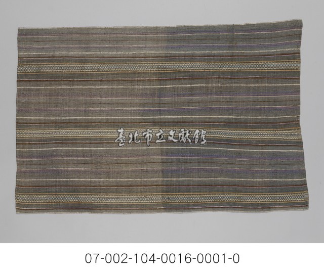 泰雅族披風藏品圖，第2張