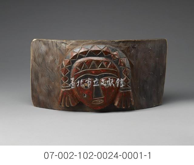 木雕頭目面像藏品圖，第2張