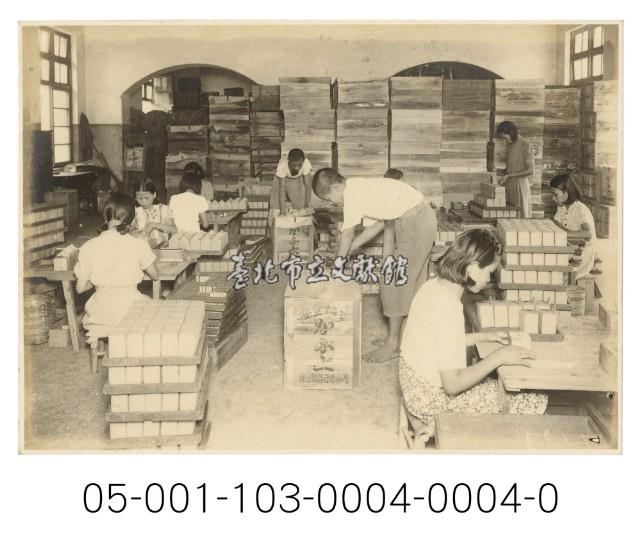 燐寸生產照片-包裝部藏品圖，第1張