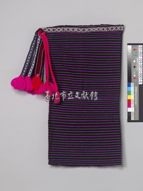 泰雅夾織女裙藏品圖，第1張