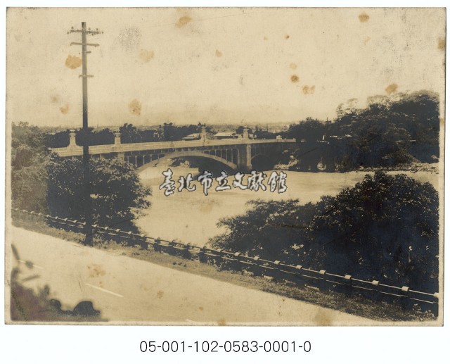 中山橋與基隆河畔藏品圖，第1張