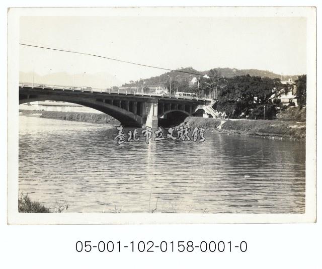 中山橋與基隆河堤藏品圖，第1張